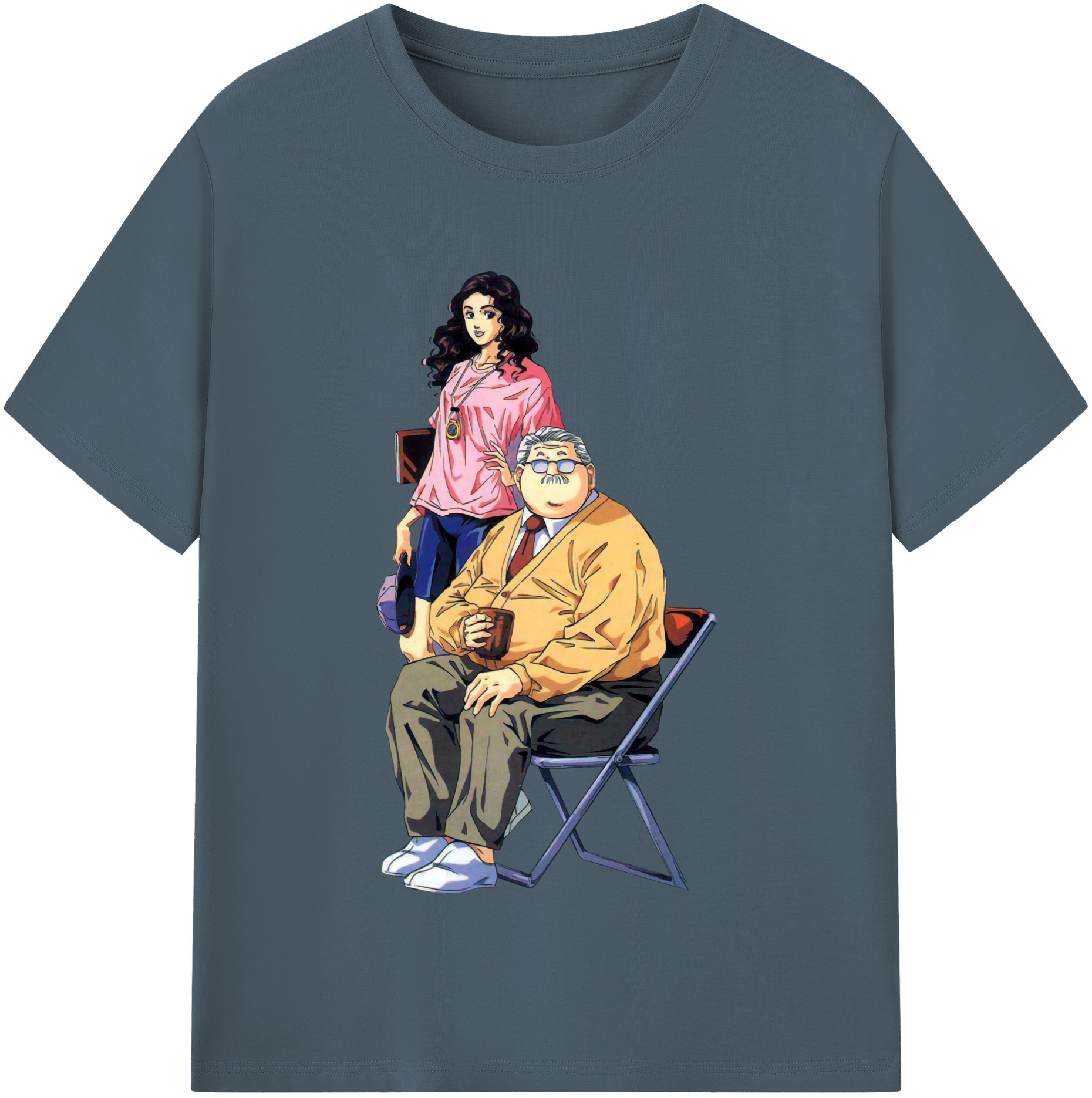 SLAM DUNK／スラムダンク 綿100％半袖Tシャツ（フロントプリント）
